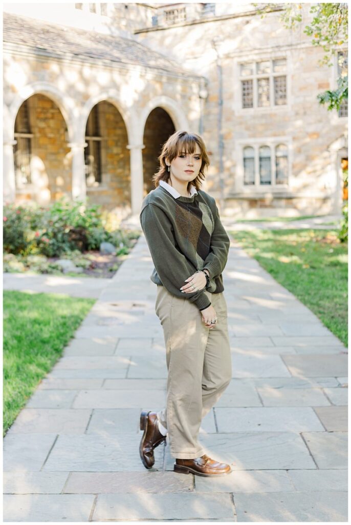 Gatehouse and Law Quad Senior Session