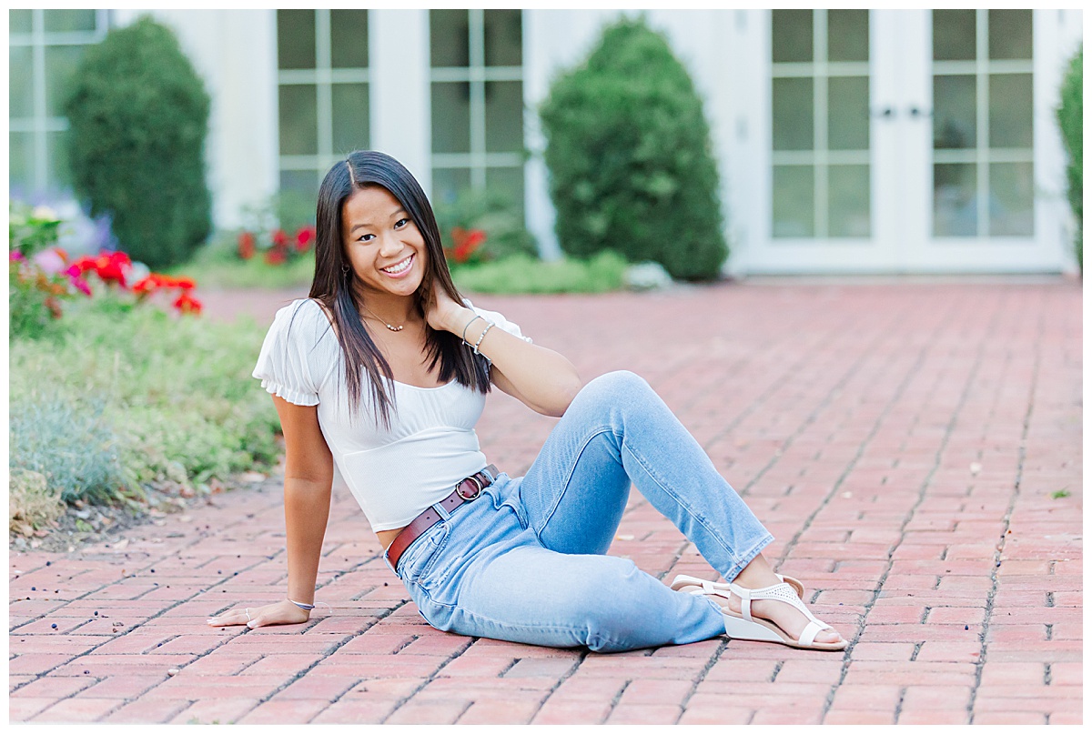 Chelsea Clock Tower and Sharon Mills Park Senior Photos