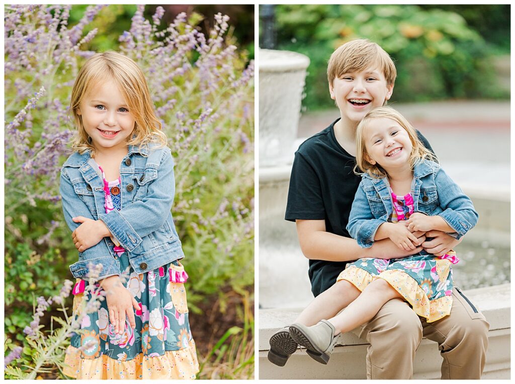 Chelsea Courtyard Family Session