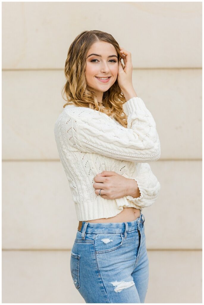 Downtown Ann Arbor Senior Session