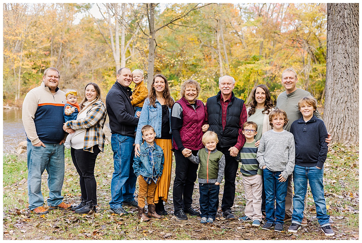 Beautiful Autumn Family Photos | Dexter Michigan