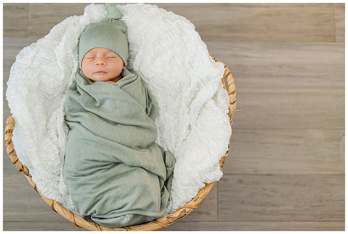 Sweet Newborn Session At Home | Ann Arbor